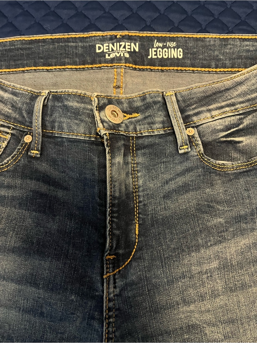 Denizen by Levi's Women’s Low-Rise Blue Jeggings